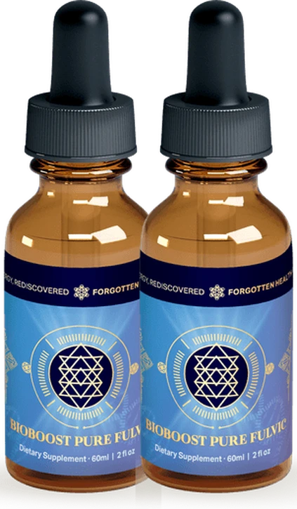 2 bottles of BioBoost Pure Fulvic